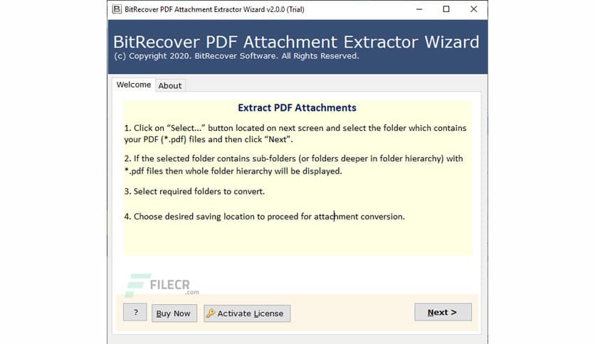 BitRecover PDF Attachment Extractor Wizard 2.2.0
