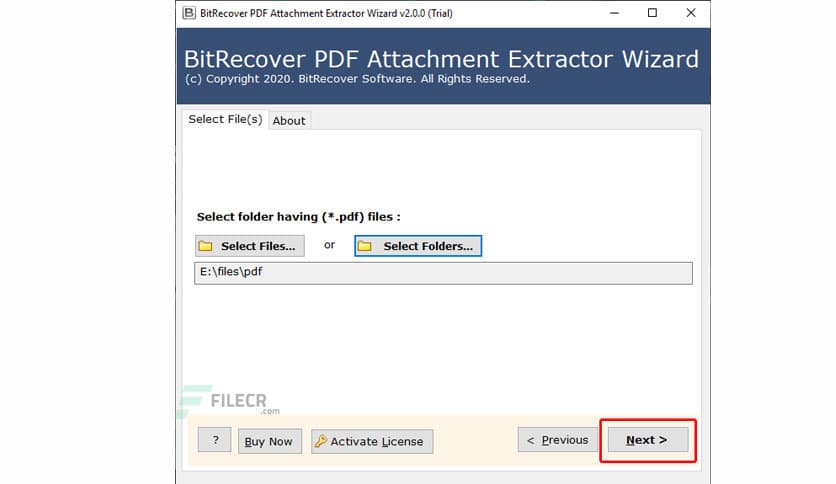 BitRecover PDF Attachment Extractor Wizard 2.2.0