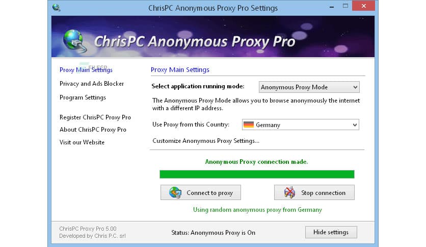 ChrisPC Anonymous Connection 2.40