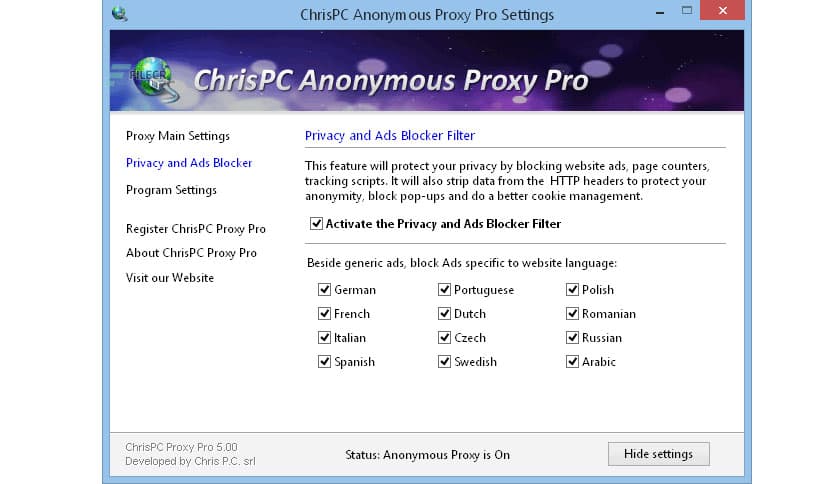 ChrisPC Anonymous Connection 2.40