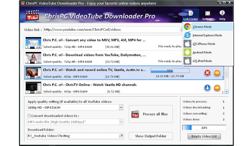ChrisPC VideoTube Downloader Pro 15.26.0201