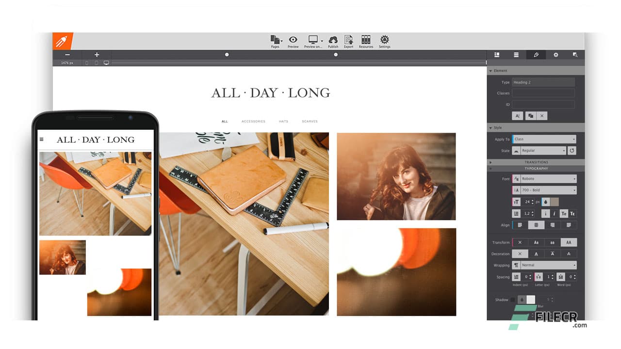 CoffeeCup Responsive Site Designer 4.0.3351