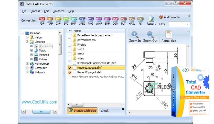 CoolUtils Total CAD Converter 3.1.0.212