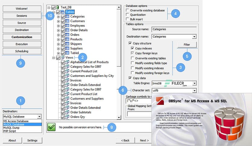 DMSoft DBSync for Access and MSSQL 4.2.0