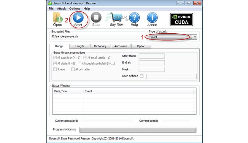 Daossoft Excel Password Rescuer 7.0.1.1
