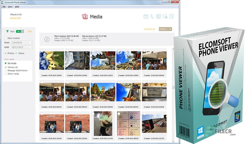 Elcomsoft Phone Viewer Forensic Edition 5.40.39058