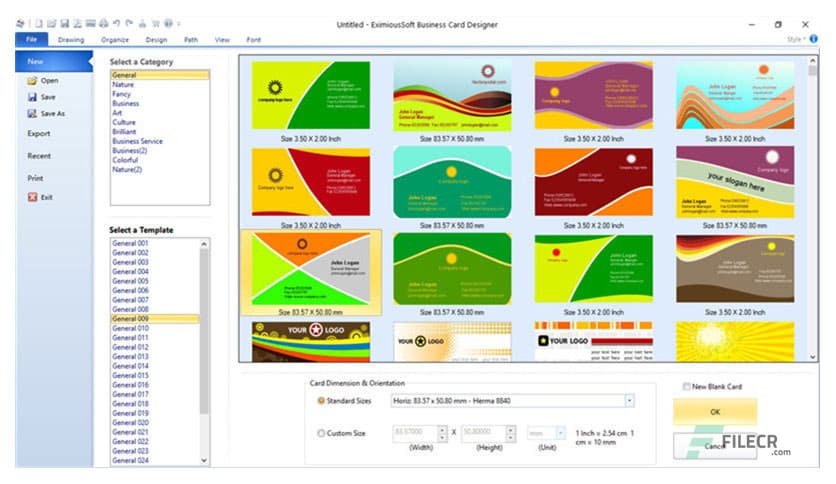 EximiousSoft Business Card Designer Pro 5.24