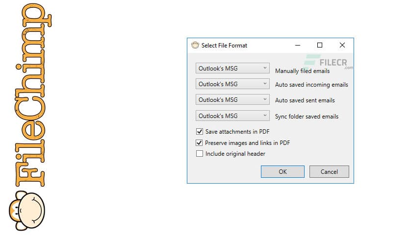 FileChimp for Microsoft Outlook 3.0.0