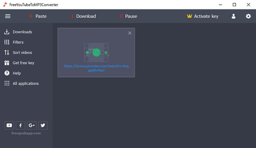 FreeGrabApp Free YouTube to MP3 Converter 5.1.2.527 Premium