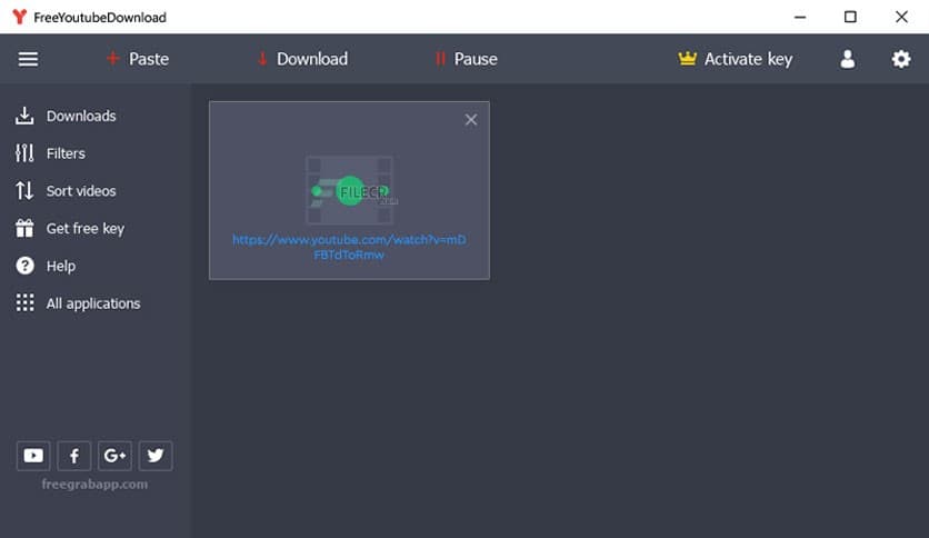 FreeGrabApp Free Youtube Download 5.1.2.527 Premium