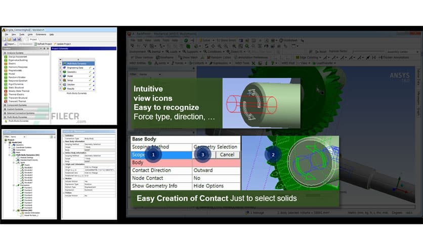 FunctionBay Multi-Body Dynamics 1.0.0.221 for ANSYS