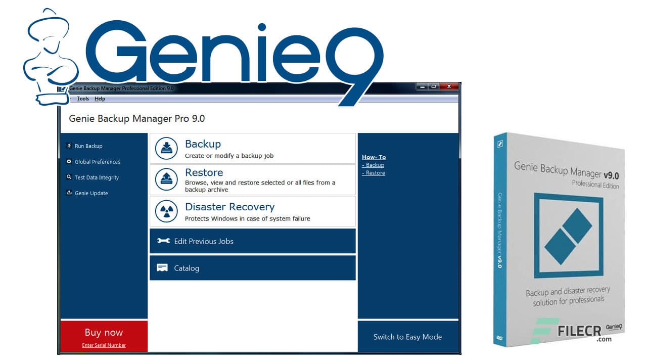 Genie Backup Manager 9.0.567.891 Professional / Server