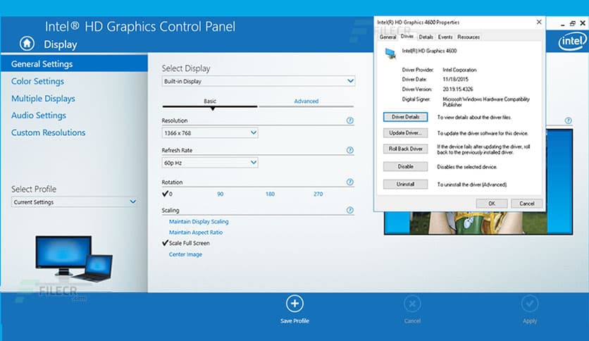 Intel Graphics Driver 32.0.101.8425