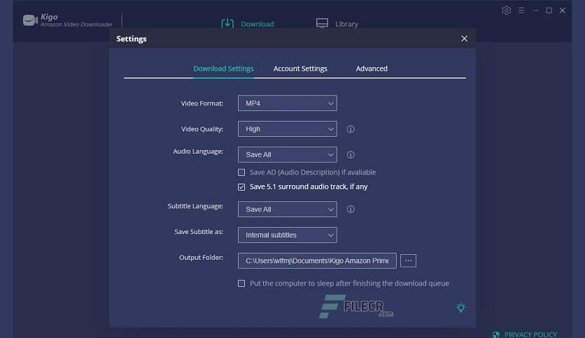 Kigo Amazon Prime Video Downloader 1.6.2