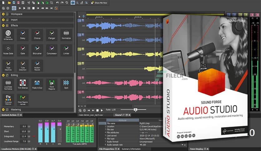 MAGIX SOUND FORGE Audio Studio 17.0.2.109