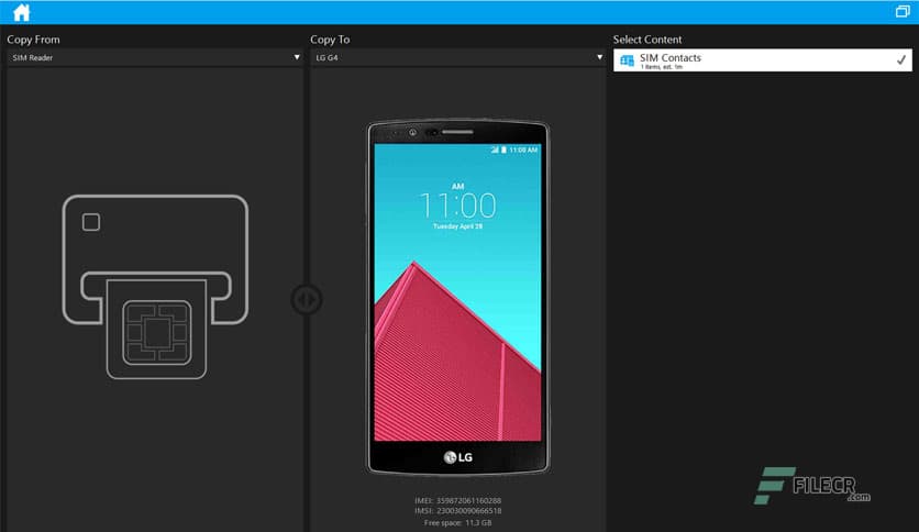 MOBILedit Phone Copier Express 4.6.1.18499