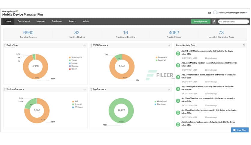 ManageEngine Mobile Device Manager Plus 10.1.2009.2 Professional