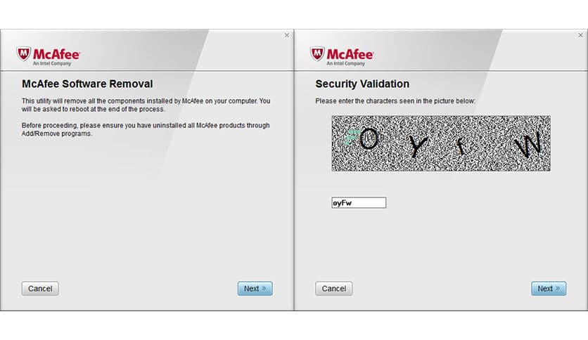 McAfee Consumer Product Removal Tool 10.5.374
