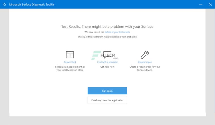 Microsoft Surface Diagnostic Toolkit 2.233.139.0