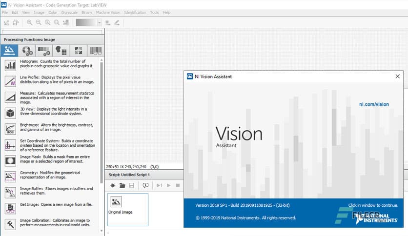 NI Vision Development Module 2019 SP1
