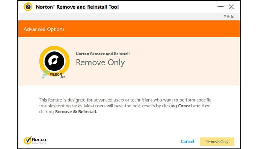 Norton Remove and Reinstall Tool 4.5.0.231