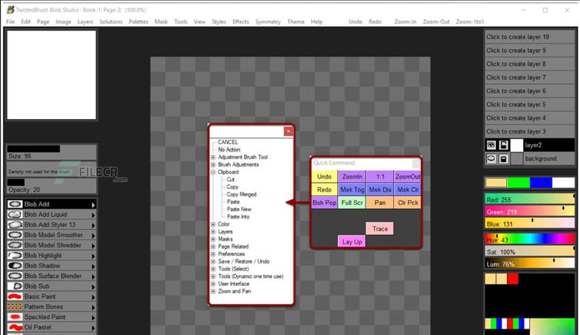 Pixarra TwistedBrush Blob Studio 5.04
