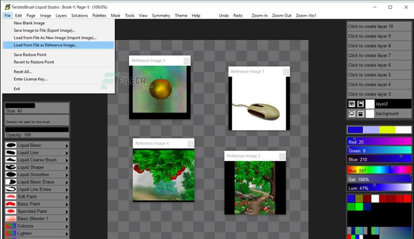 Pixarra TwistedBrush Liquid Studio 5.04