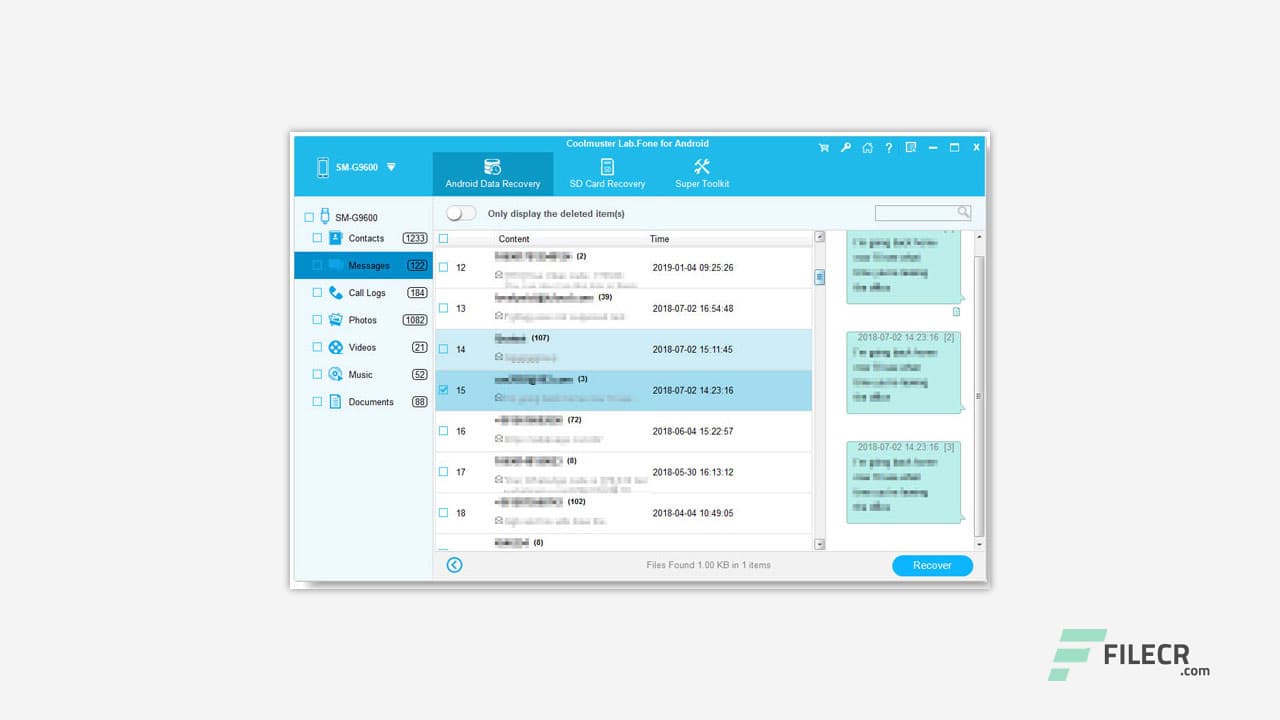 Coolmuster Android SMS + Contacts Recovery 5.1.17