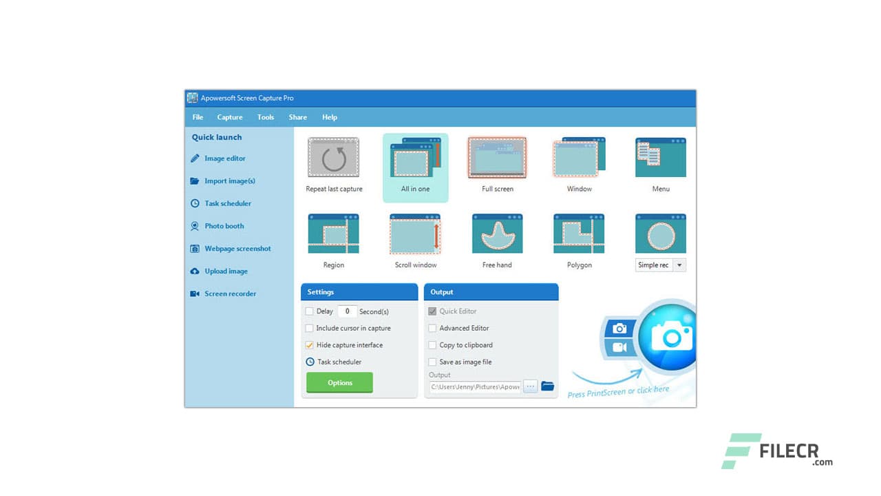 Apowersoft Screen Capture Pro 1.5.5.0
