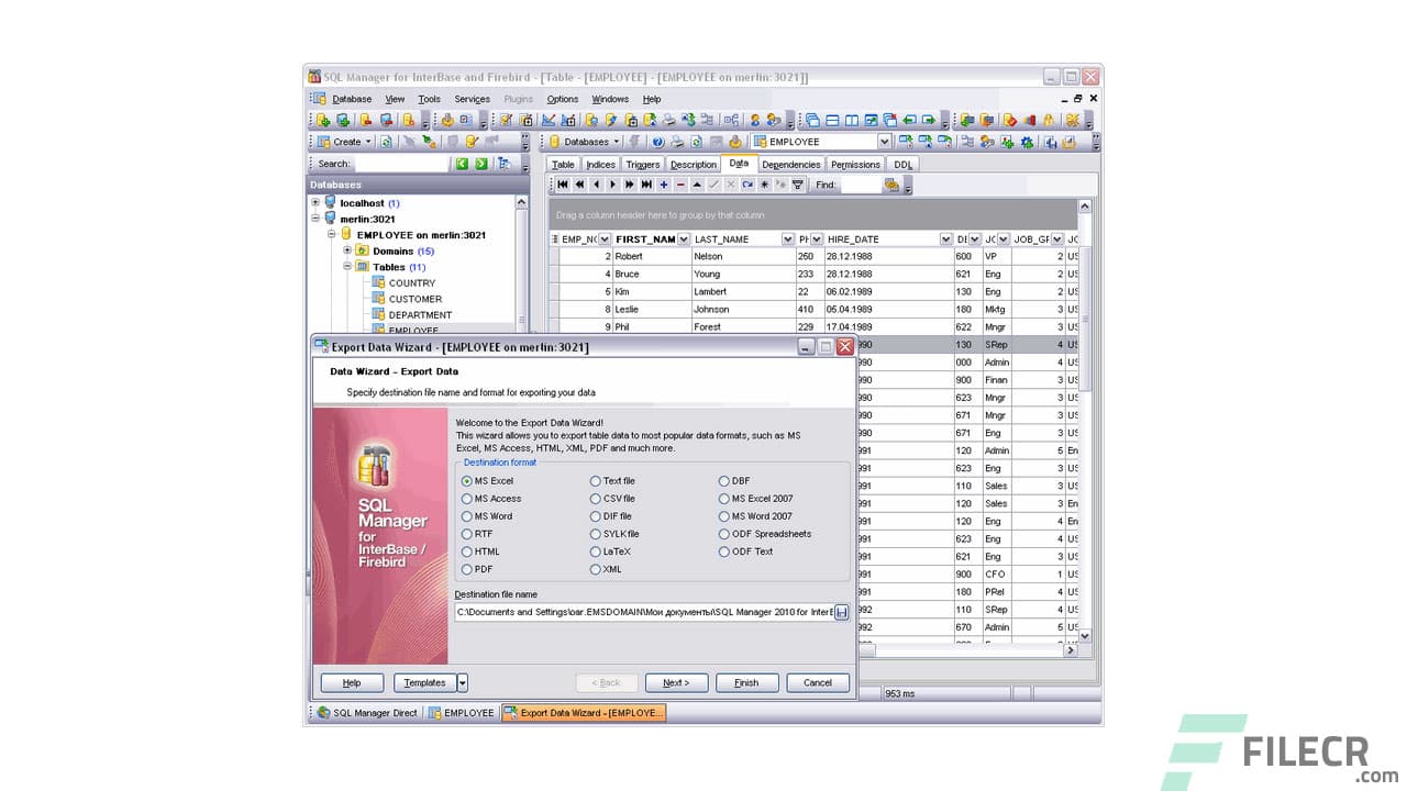 EMS SQL Manager for InterBase/Firebird 5.5.3.52046