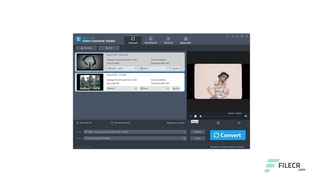 Apowersoft Video Converter Studio 4.8.9.0