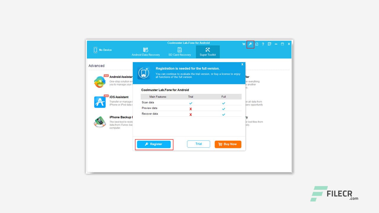 Coolmuster Android SMS + Contacts Recovery 5.1.17