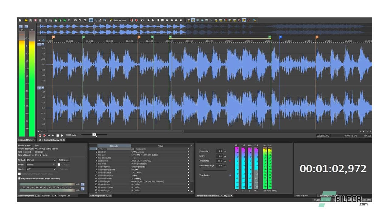 MAGIX SOUND FORGE Audio Studio 17.0.2.109