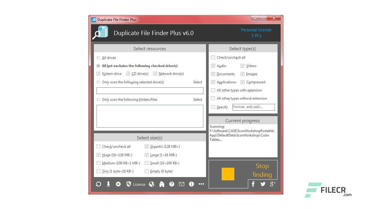 TriSun Duplicate File Finder Plus 18.0.083