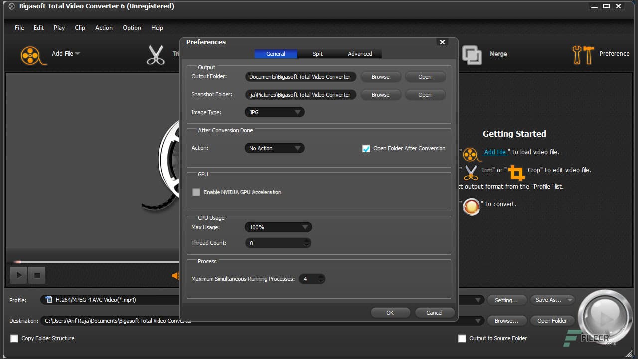 Bigasoft Total Video Converter 6.6.2.9498