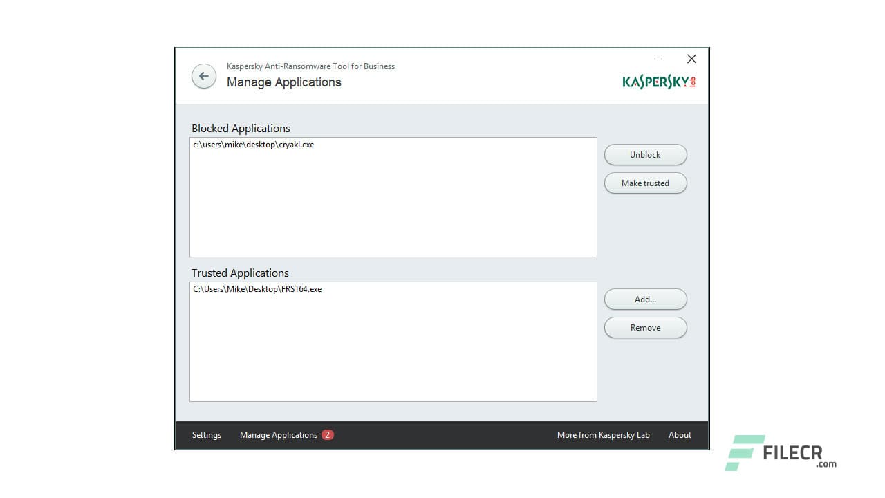 Kaspersky Anti-Ransomware Tool 6.6.0.156