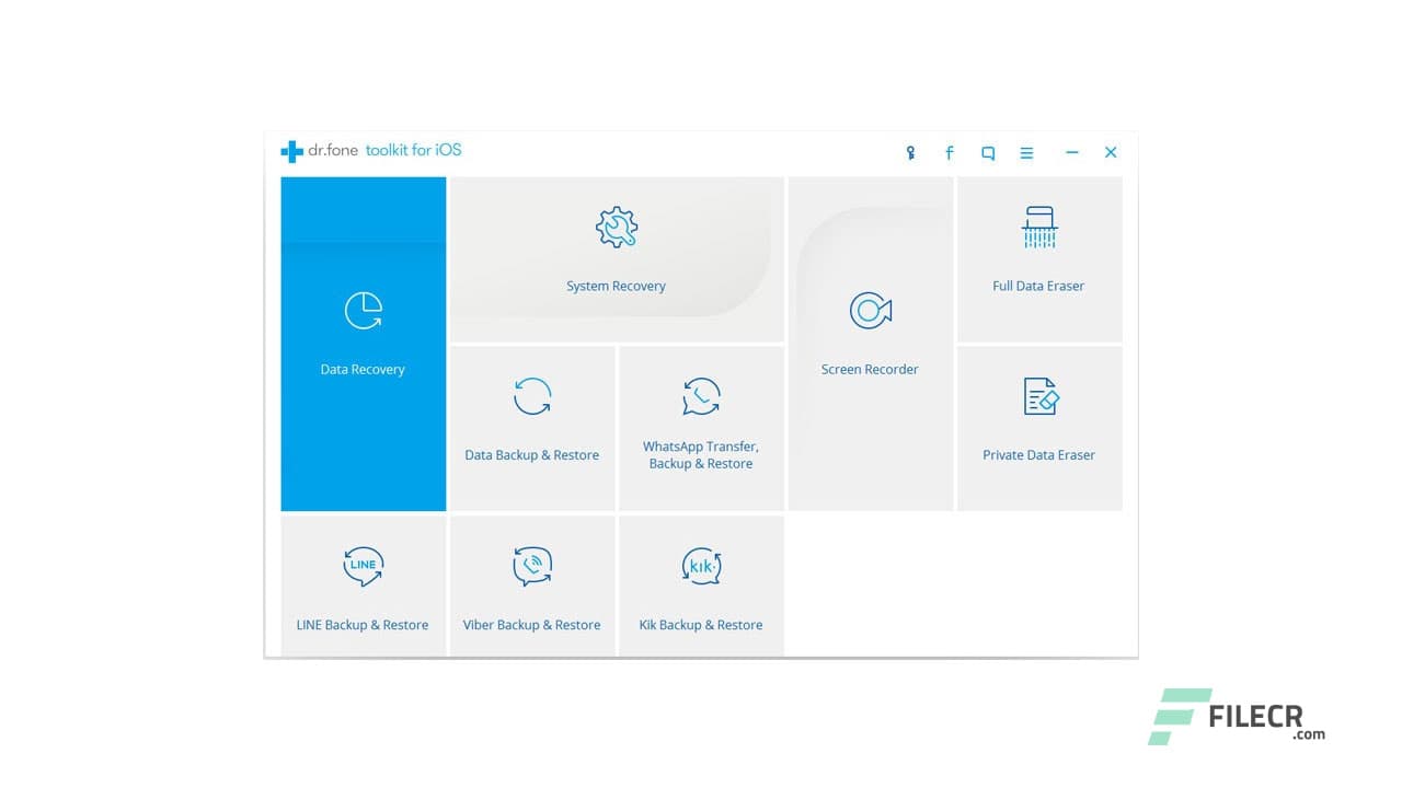Wondershare Dr.Fone toolkit for iOS and Android 10.7.2.324