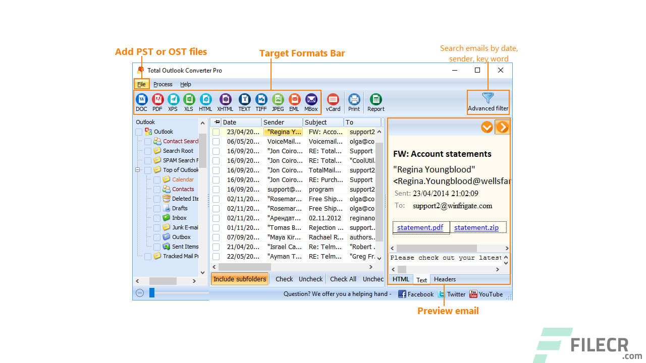 Coolutils Total Outlook Converter 5.1.0.437