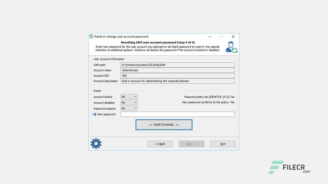 Passcape Reset Windows Password 9.3.0.937 Advanced Edition