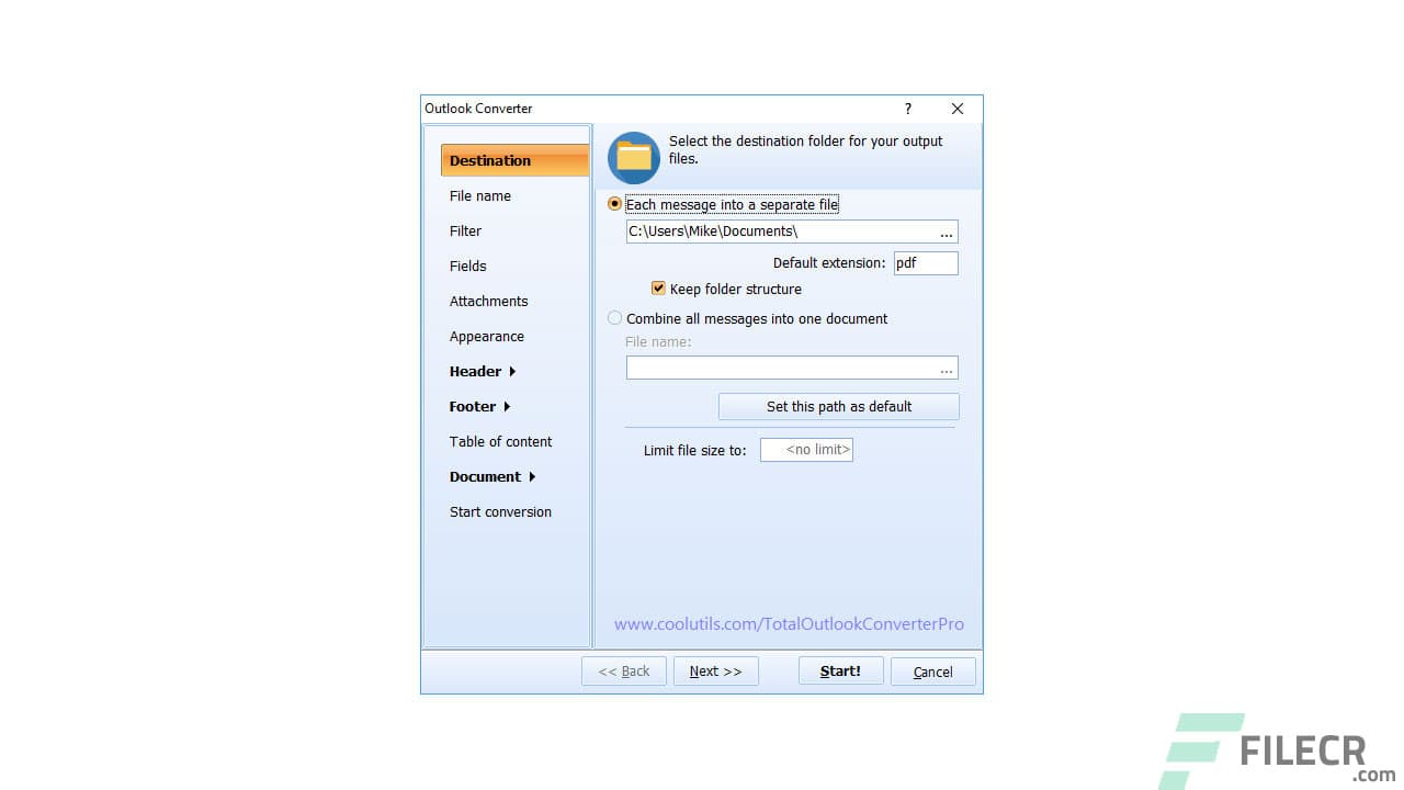 Coolutils Total Outlook Converter 5.1.0.437