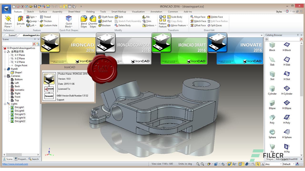 IronCAD Design Collaboration Suite 2023