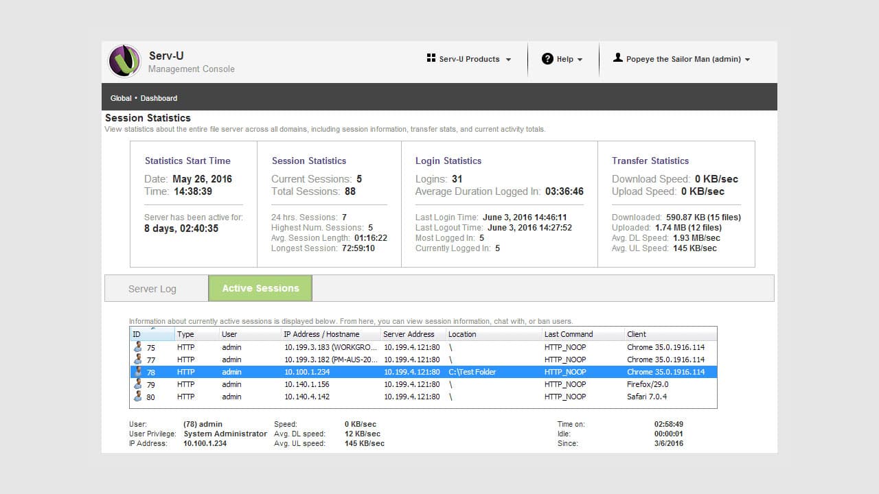 Solarwinds Serv-U MFT Server 15.5.3.106