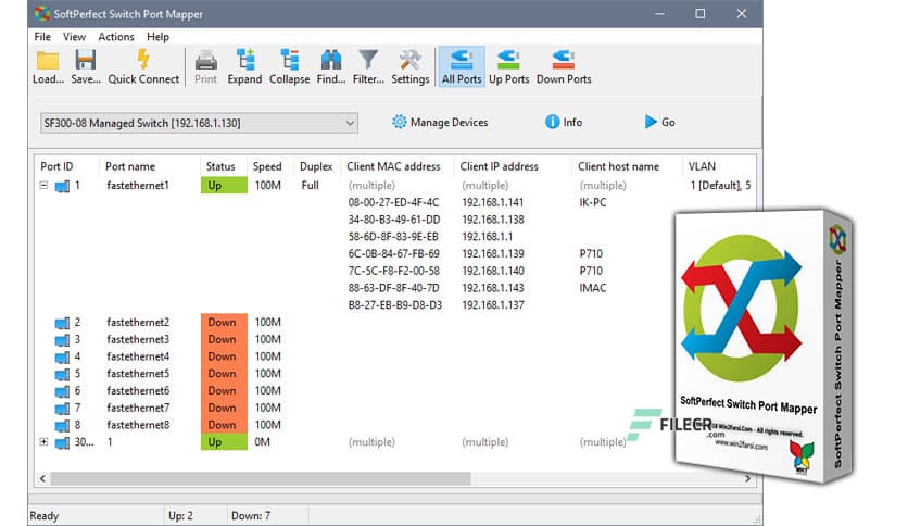 SoftPerfect Switch Port Mapper 25.11