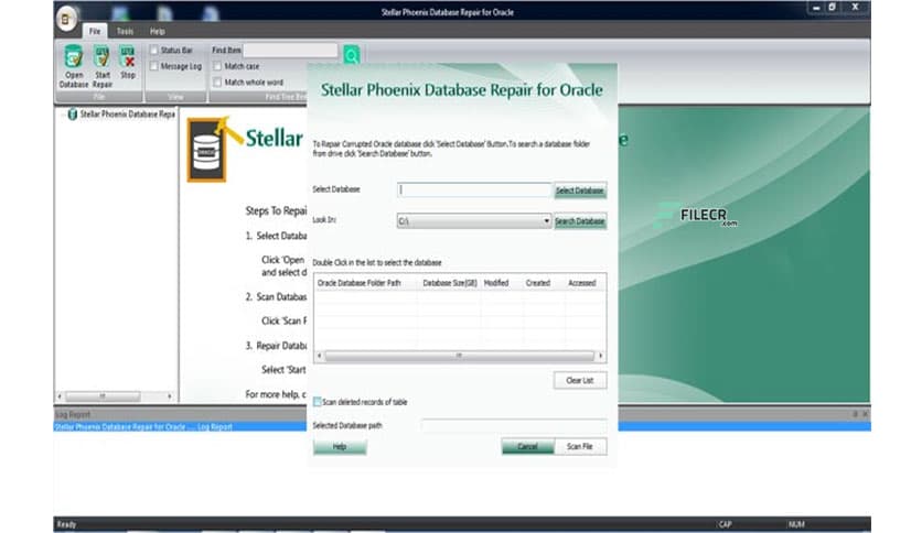 Stellar Phoenix Database Repair for Oracle 4.0.0.0