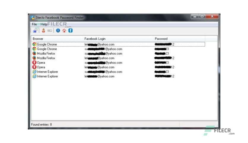 SterJo Facebook Password Finder 2.0