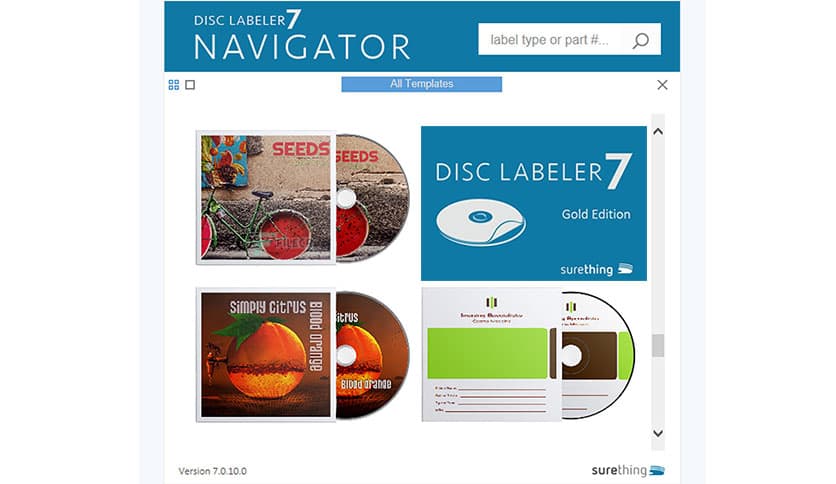 SureThing Disk Labeler Deluxe Gold 7.1.1.0