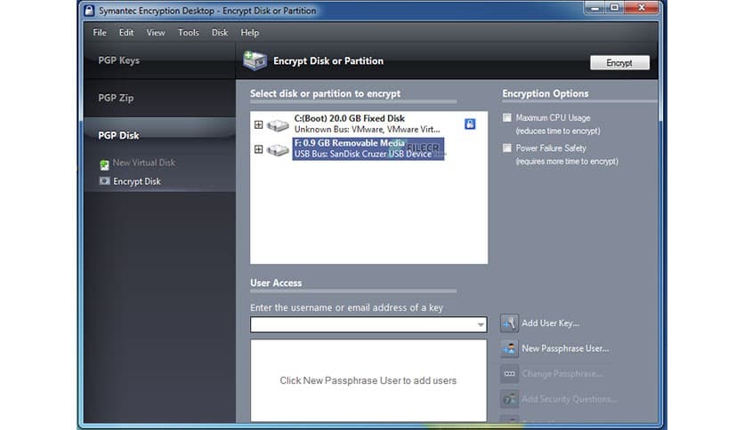 Symantec Encryption Desktop Professional 10.5.0 MP1