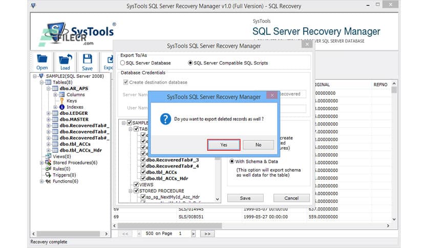 SysTools SQL Server Recovery Manager 7.1