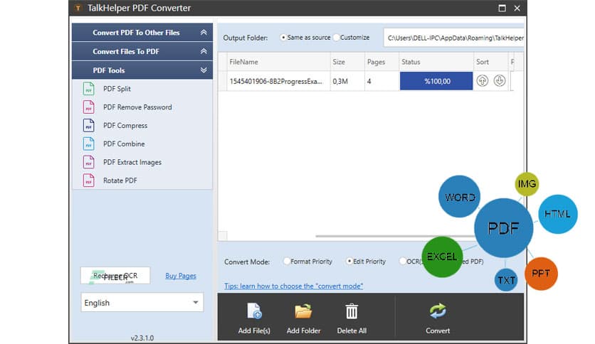 TalkHelper PDF Converter OCR 2.4.1.0