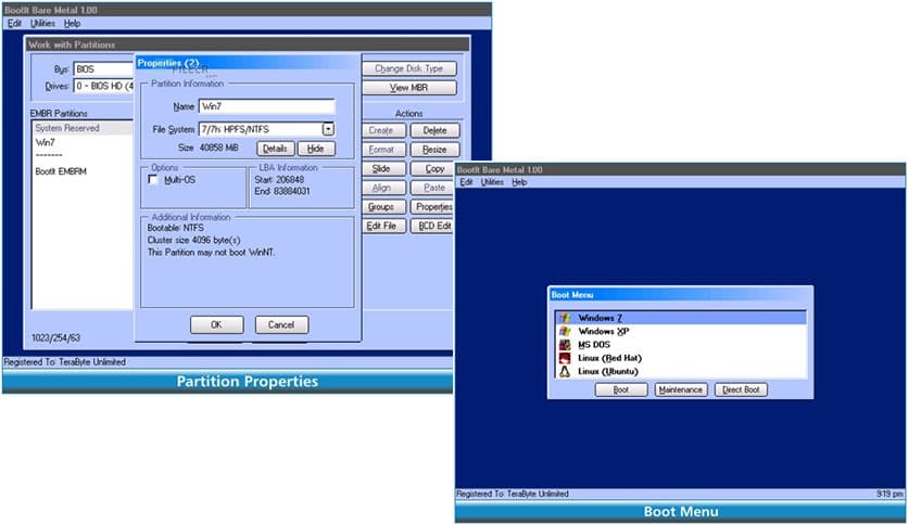 TeraByte Unlimited BootIt Bare Metal 1.92